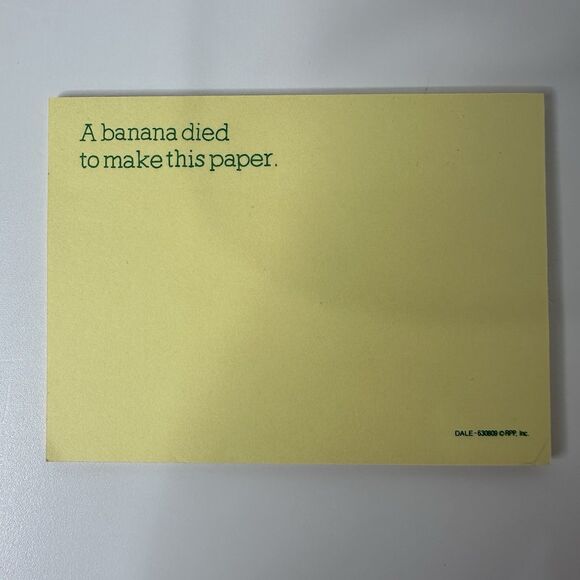 3 Vintage Post It Note Pads Cow Garfield Banana Partially Used 4x3" - Picture 6 of 15